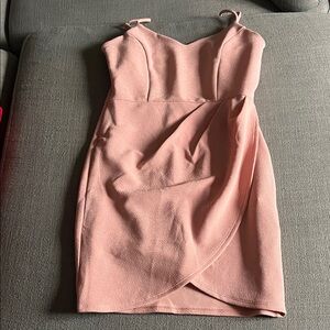 SHEIN Blush Pink Mini Dress